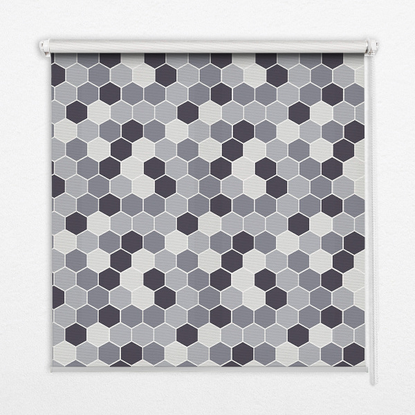 Tenda a rullo interna oscurante modello favi d'api