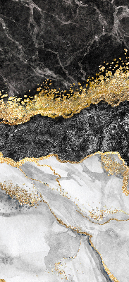 Tenda a rullo interna oscurante in finitura marmo