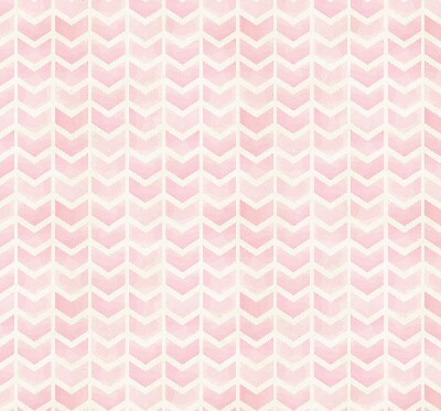 Tenda a rullo interna oscurante con fantasia a zigzag di colore rosa