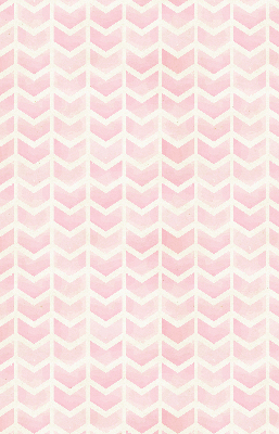 Tenda a rullo interna oscurante con fantasia a zigzag di colore rosa