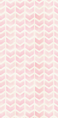 Tenda a rullo interna oscurante con fantasia a zigzag di colore rosa