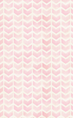 Tenda a rullo interna oscurante con fantasia a zigzag di colore rosa