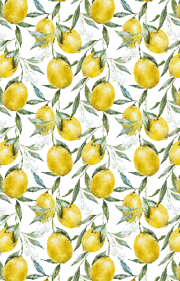 Tenda a rullo oscurante con stampa di limoni