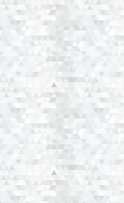 Tenda a rullo interna oscurante con motivo a triangoli grigi