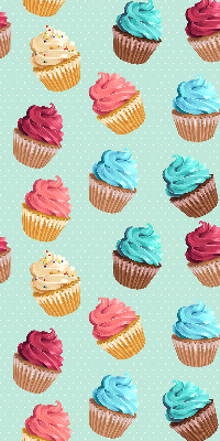 Tenda a rullo interna oscurante modello cupcakes