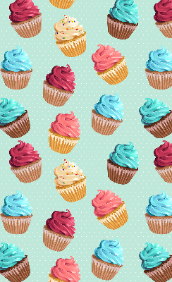 Tenda a rullo interna oscurante modello cupcakes