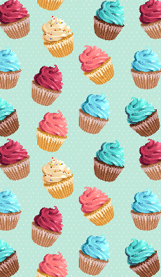 Tenda a rullo interna oscurante modello cupcakes