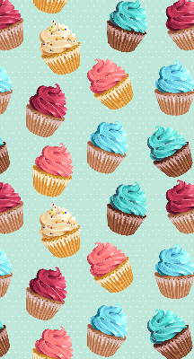 Tenda a rullo interna oscurante modello cupcakes