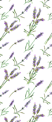 Tenda a rullo oscurante in tessuto color lavanda