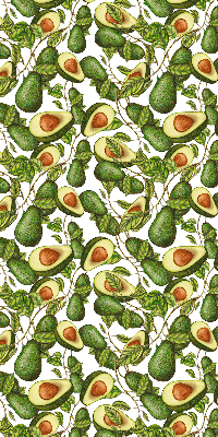 Tenda a rullo oscurante per finestra di colore avocado