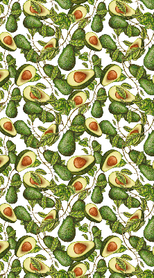 Tenda a rullo oscurante per finestra di colore avocado