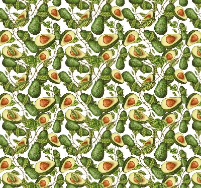 Tenda a rullo oscurante per finestra di colore avocado