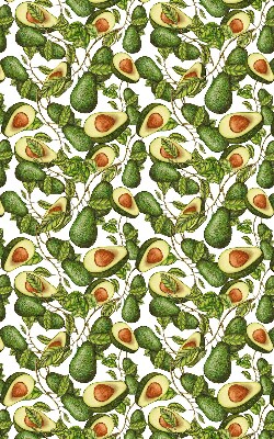 Tenda a rullo oscurante per finestra di colore avocado