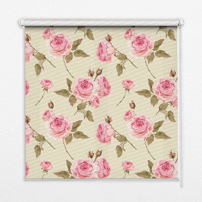 Tenda a rullo interna oscurante modello rose