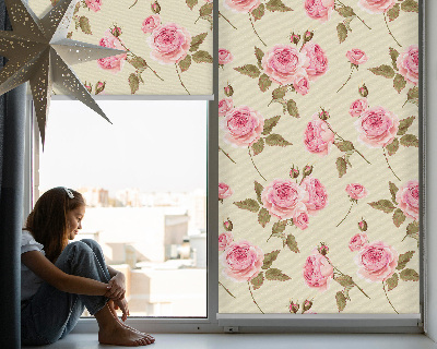 Tenda a rullo interna oscurante modello rose