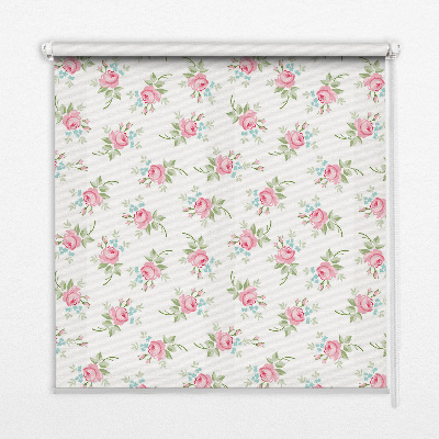 Tenda a rullo oscurante in tessuto modello Rose