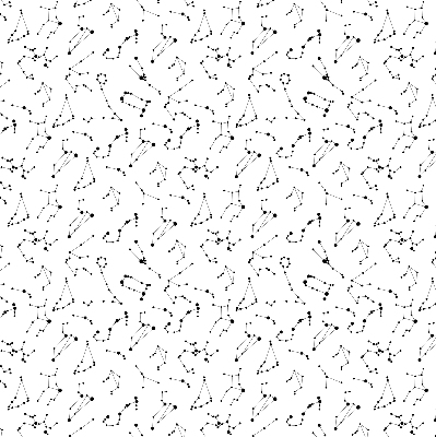 Tenda a rullo interna oscurante modello costellazioni