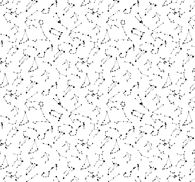 Tenda a rullo interna oscurante modello costellazioni