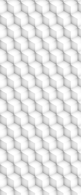 Tenda a rullo oscurante per porta finestra modello cubi 3D