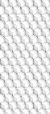 Tenda a rullo oscurante per porta finestra modello cubi 3D