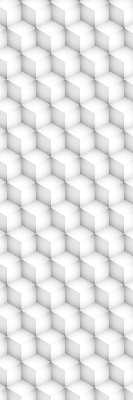 Tenda a rullo oscurante per porta finestra modello cubi 3D