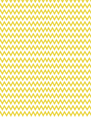 Tenda a rullo oscurante per finestra con motivo a zigzag gialli