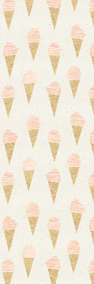 Tenda a rullo oscurante in tessuto color gelato
