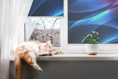 Tenda a rullo oscurante con fantasia a tema animazione colorata