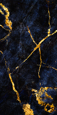 Tenda a rullo interna oscurante per finestra in colore blu navy marmo