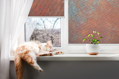 Tenda a rullo interna oscurante per finestra di colore arancione
