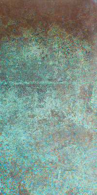 Tenda a rullo oscurante in tessuto color lamiera verde