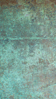 Tenda a rullo oscurante in tessuto color lamiera verde
