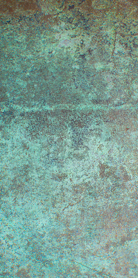 Tenda a rullo oscurante in tessuto color lamiera verde