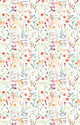 Tenda a rullo interna oscurante con fantasia a fiori colorati