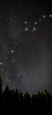 Tenda a rullo interna oscurante con fantasia stelle nel cielo