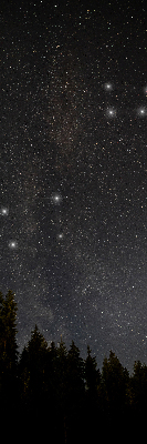Tenda a rullo interna oscurante con fantasia stelle nel cielo