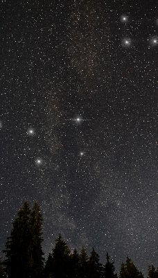 Tenda a rullo interna oscurante con fantasia stelle nel cielo