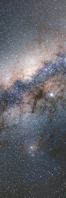 Tenda a rullo interna oscurante modello via lattea per finestra