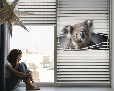 Tenda a rullo oscurante modello koala per finestra