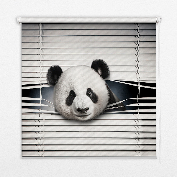 Tenda a rullo interna per finestra oscurante modello panda