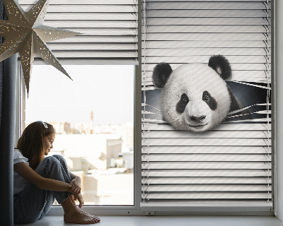 Tenda a rullo interna per finestra oscurante modello panda