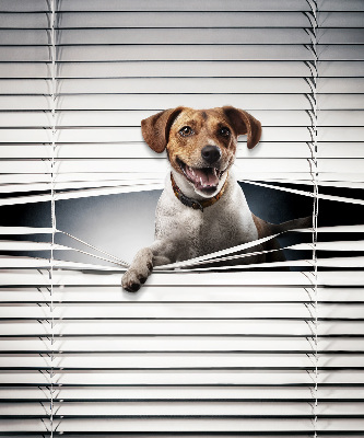 Tenda a rullo oscurante in tessuto modello Cane