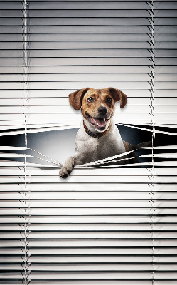 Tenda a rullo oscurante in tessuto modello Cane