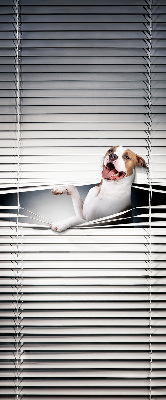 Tenda a rullo oscurante per finestra modello cane