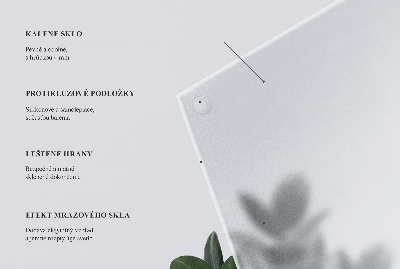 Quadrato piano del tavolo Traslucido