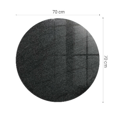 Tavolo piano vetro con stampa Motivo con texture in pietra