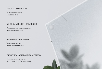 Rettangolare piano del tavolo Traslucido