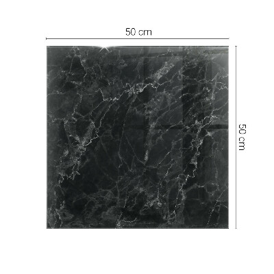 Tavolo piano vetro rettangolare con stampa Marmo con delicate venature