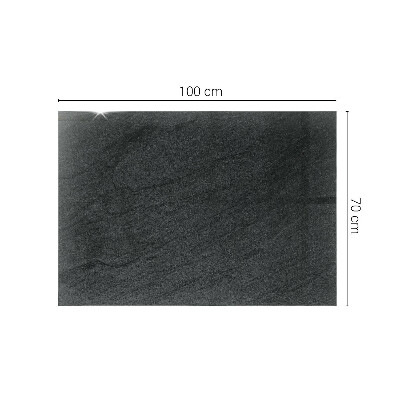 Tavolo piano vetro decorativo con stampa Motivo con texture in pietra