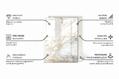 Tavolo piano vetro decorativo con stampa Il fascino del legno naturale